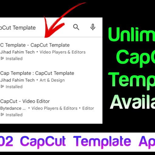 capcut template app. top two capcut template app.