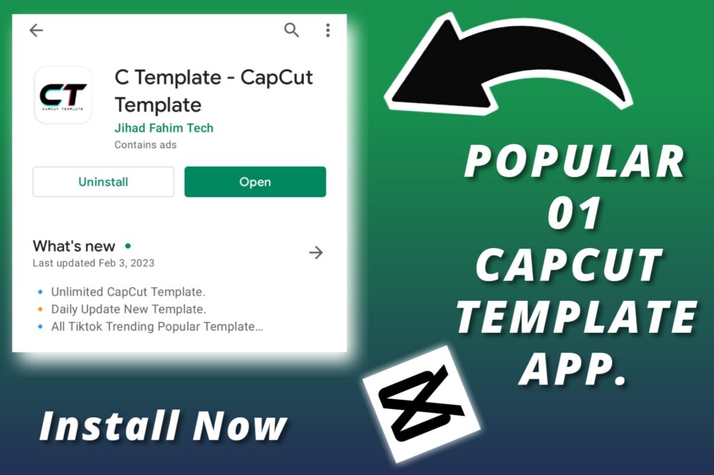 Popular 01 CapCut Template App