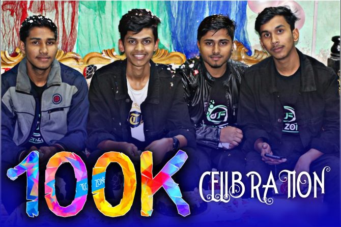 100k Subscribers Celibration Picture | Jihad Fahim Picture.